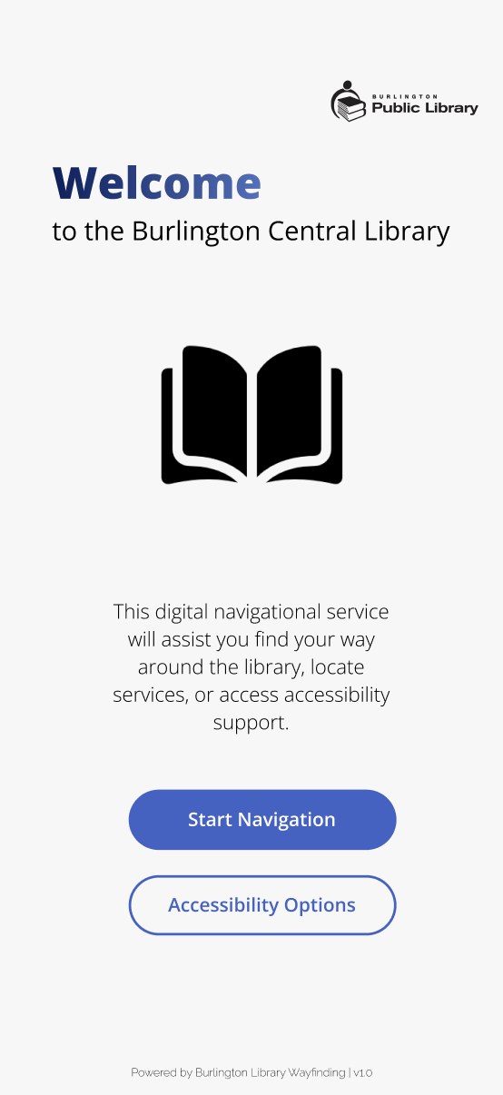 Welcome / Onboarding screen
